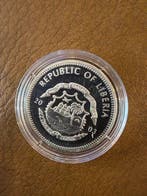 Liberia. 5 Dollars 2003 Papst Johannes Paul II (Zonder, Postzegels en Munten