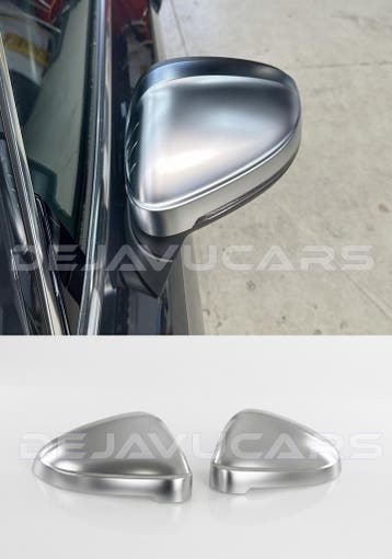Mat Chrome Spiegelkappen voor Audi A4 B9 8W, S4, S line & A5, Ophalen of Verzenden