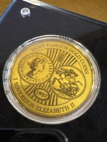 Niger. 100 Francs 2022 Elizabeth II - 1/200 Oz (.999) mit