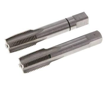 Taraud manuel 2 pièces M 14x1.25 à filetage fin (DIN 2181), Verzenden