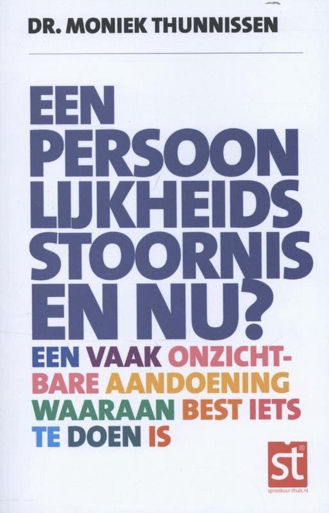 Een persoonlijkheidsstoornis en nu? / Spreekuur Thuis, Boeken, Psychologie, Gelezen, Verzenden