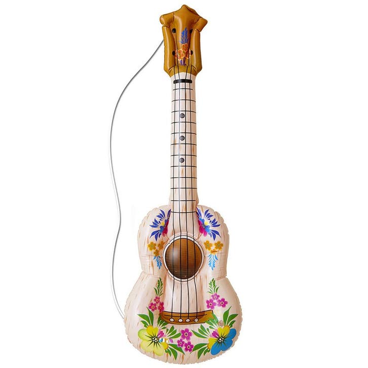 Gitaar Opblaas Hawaii, Hobby & Loisirs créatifs, Articles de fête, Envoi