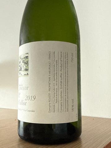 2019 Domaine Roulot Champs Fulliot - Monthelie 1er Cru - 1, Collections