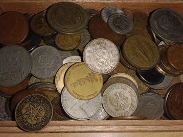 Wereld. Collection of coins and banknotes incl. restrike