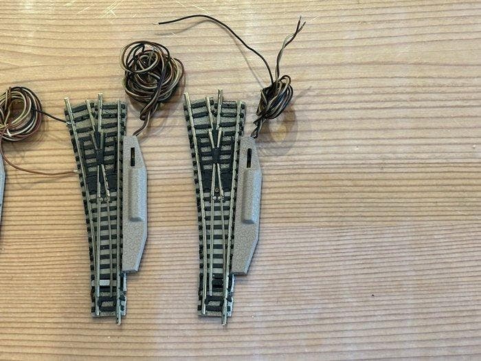 Fleischmann N - 9170, 6441 - Modeltreinsporen (4) - 4x, Hobby en Vrije tijd, Modeltreinen | N-Spoor