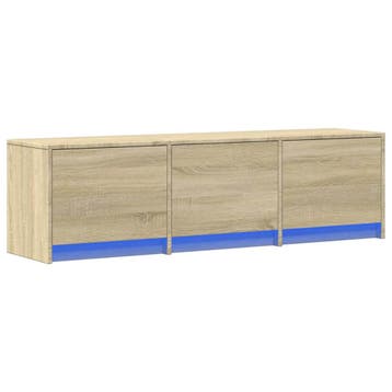 vidaXL TV Kast Sonoma Bewerkt hout, Huis en Inrichting, Verzenden, Nieuw