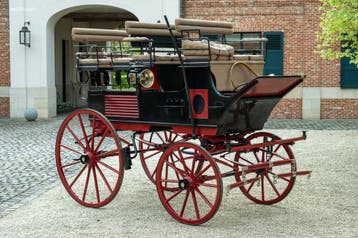 Historisch rijtuig Roof Seat Break Demarest, Dieren en Toebehoren, Rijtuigen en Koetsen, Nieuw