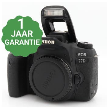 Canon EOS 77D body | Tweedehands, Verzenden, Zo goed als nieuw, Canon