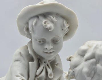 Benacchio & Triade - sculptuur, Scena pastorale con bambini