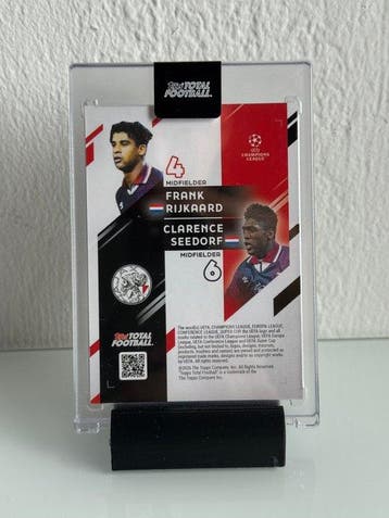 Topps Frank Rijkaard & Clarence Seedorf 1/1 - 1 Card -, Nieuw