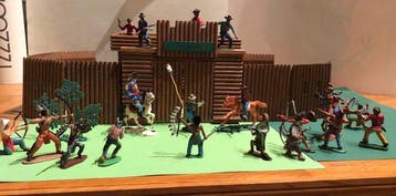 Themacollectie - Speelfort met figuren
