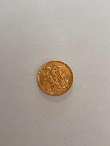 Verenigd Koninkrijk. Elizabeth II. Sovereign 1958 (Zonder