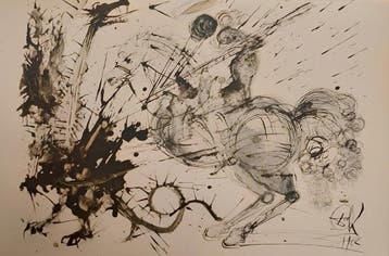 Salvador Dali (1904-1989) - Saint Georges et le Dragon, Antiek en Kunst