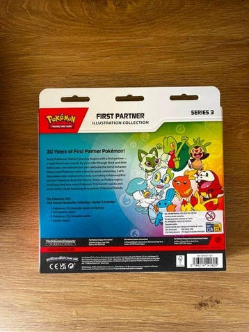Pokémon - 1 Box - First Partner Illustration Collection -, Nieuw