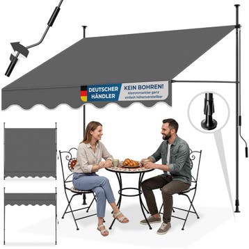 Klemluifel met zwengel, in hoogte verstelbaar, Tuin en Terras, Verzenden, Nieuw