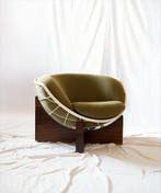 Deta Studio - Fauteuil - Tucker Chair - IJzer, Textiel,