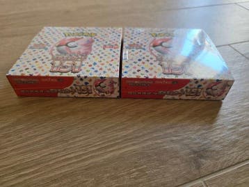 Pokémon - 2 Booster box - Pokémon Card 151 Box - Scarlet &
