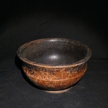 Maya, Mexico Terracotta Schaal. Ø 19 cm. Spaanse, Verzamelen