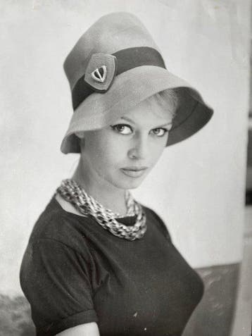 . - Brigitte Bardot – Rare Vintage Photograph, 1959 –, Nieuw