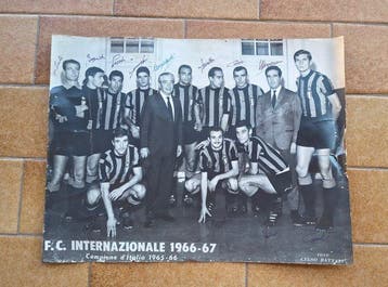 Inter Milan - Italiaanse voetbal competitie - Sandro Mazzola