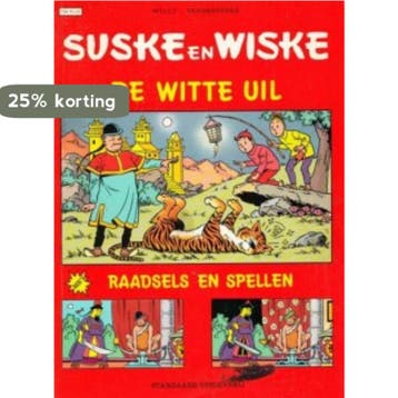 De witte uil / Suske en Wiske Plus - eerste rode reeks / 134, Boeken, Verzenden, Gelezen, Willy Vandersteen