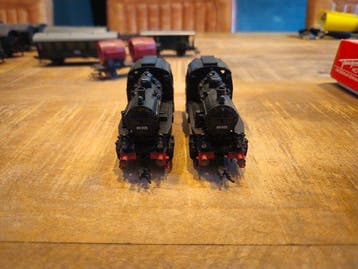 Fleischmann H0 - Tender locomotief (2) - Twee bijna, Nieuw