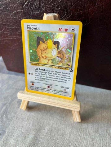 Pokémon - 1 Card - Meowth Foil - WOTC