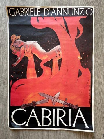 Leopoldo Metlicovitz - Cabiria – Gabriele D’Annunzio - Jaren