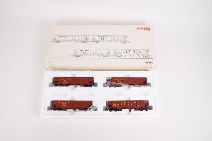 Märklin H0 - 45800 - Modeltrein goederenwagonset (1) - 4x, Hobby en Vrije tijd, Modeltreinen | H0