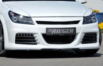Rieger voorbumper | Astra H GTC: 03.05- - Hatchback, 3-drs., Verzenden
