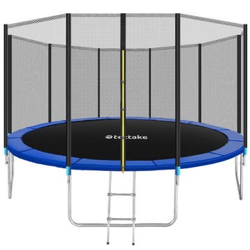 tectake Trampoline Garfunky met veiligheidsnet - 427 cm, Verzenden, Nieuw
