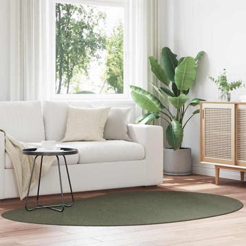 vidaXL Tapijt HUARTE Bosgroen 140 x 200 cm Polyester, Verzenden