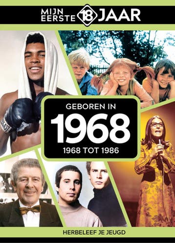 Geboren in 1968 / Mijn eerste 18 jaar 9789493317154, Boeken, Verzenden, Zo goed als nieuw, Mijn eerste 18 jaar