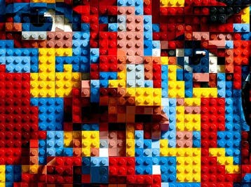 David Law - Brick Icons - Mick Jagger, Antiek en Kunst