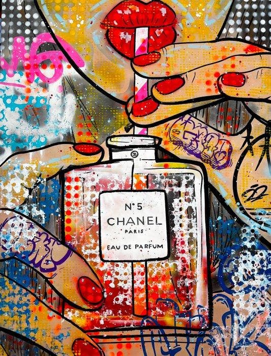 Moabit - No. 5 Chanel - My Personal Favourite XL, Antiek en Kunst, Kunst | Designobjecten