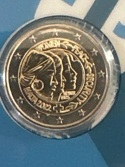 Malta. 2 Euro 2022 United Nations Security Council, Timbres & Monnaies, Monnaies | Europe | Monnaies non-euro