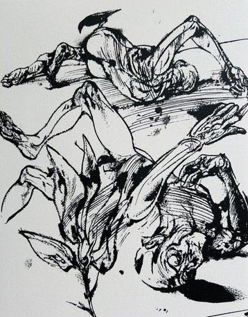 Vladimir Velickovic (1935-2019) - Sans-titre - Lithographie, Antiek en Kunst