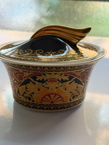 Rosenthal - Versace - Suikerstrooier - Porselein - Medusa /