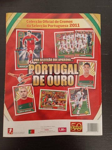 2011 Panini - Portugal de Ouro / Cristiano Ronaldo / Messi /, Nieuw