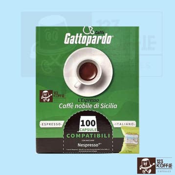 2 x 100 Gattopardo Nespresso® Capsules, Elektronische apparatuur, Verzenden, Nieuw