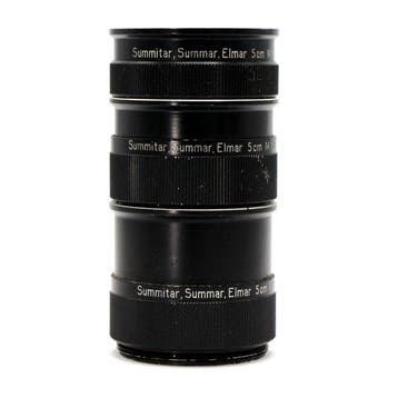 Leica Leitz Summar Elmar 5cm M 1:2 + 1:1.5 + 1:3 M39