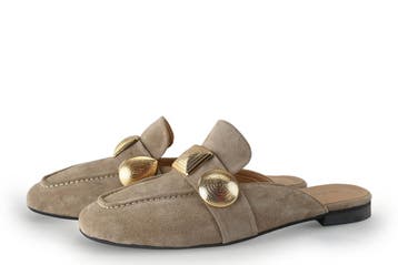 Babouche Muiltjes in maat 40 Beige, Verzenden
