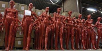*TIP*  abstracte rode  Damesfiguren van exclusief A-merk nw, Ophalen of Verzenden