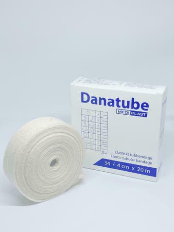 Danatube Elastisch Buisverband 3.4 cm x 20 m, Diversen, Ophalen of Verzenden, Nieuw