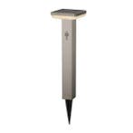 Solar LED staande buitenlamp sensor Spies vierkant 4,4W Warm, Verzenden, Nieuw, Led, Zonne-energie