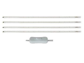 DECORATIEVE LED STRIP - 4 st. - 12V - WARM WIT, Verzenden, Nieuw