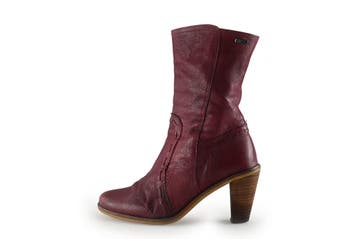 Mexx Boots in maat 38 Rood, Kleding | Dames, Mexx, Verzenden, Overige typen, Gedragen