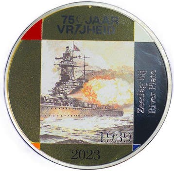 Nederland. 4 Silvered Proof Commemoratives with Certificates, Timbres & Monnaies, Monnaies | Europe | Monnaies non-euro