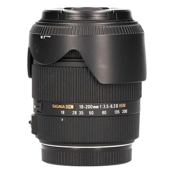 Sigma 18-200mm f/3.5-6.3 DC OS II (Canon) met garantie, Ophalen of Verzenden