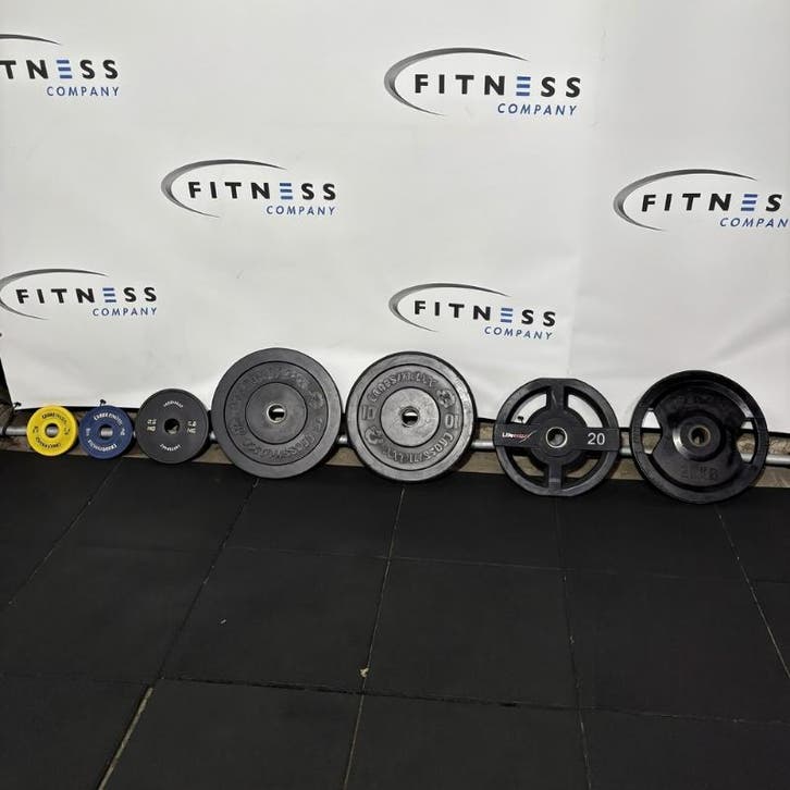 Lifemaxx - Crossmaxx - Halterschijven - Bumper Plates - 1,5, Sport en Fitness, Fitnessapparatuur, Overige typen, Ophalen of Verzenden